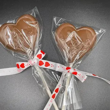Valentines Chocolate Heart Lolly