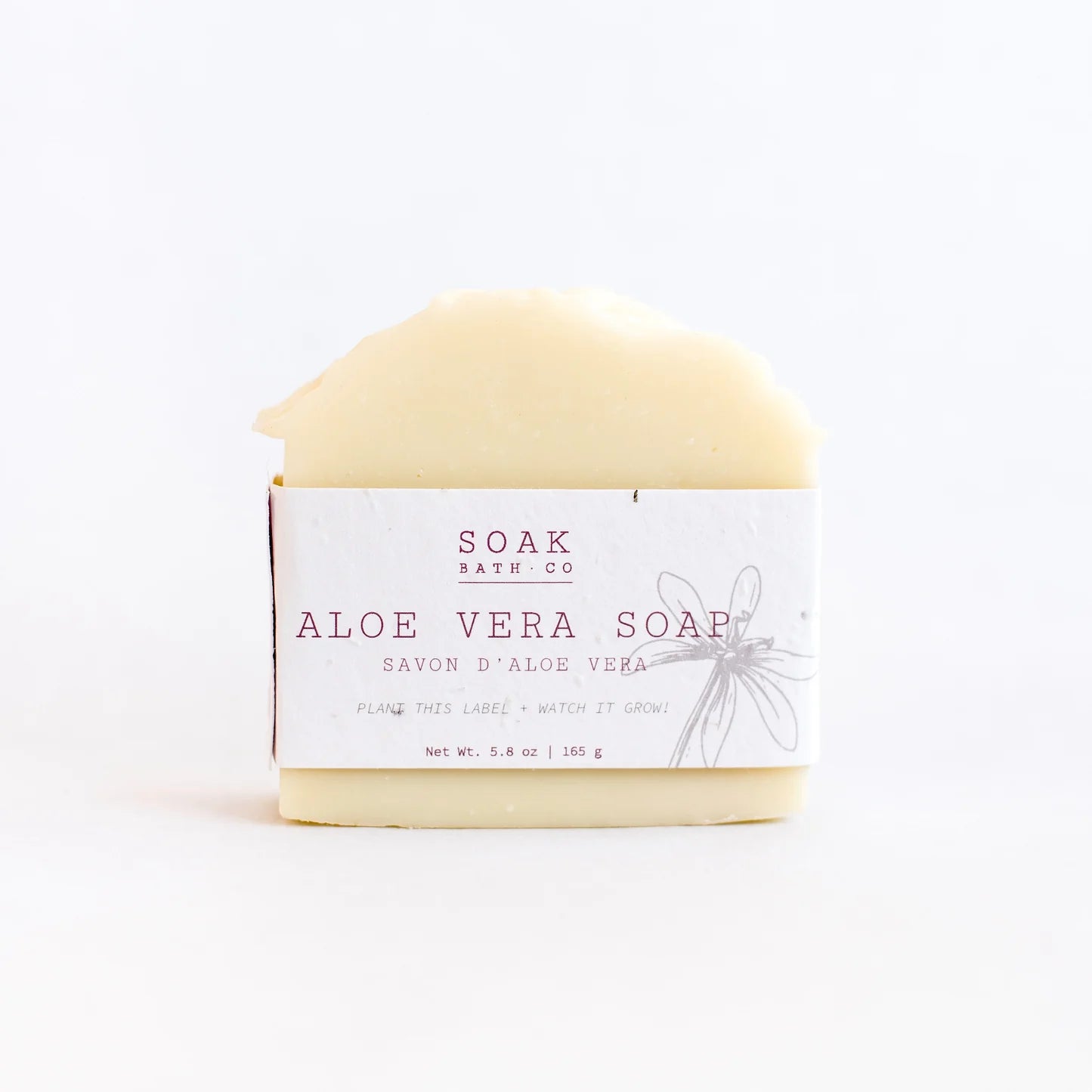 Bar Soap with Seed Paper Label
