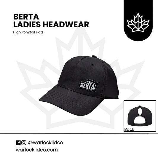 Berta Ladies Adjustable High Ponytail Hat