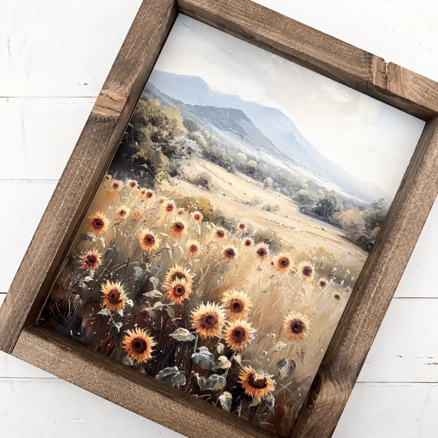Sunflower Landscape Sign