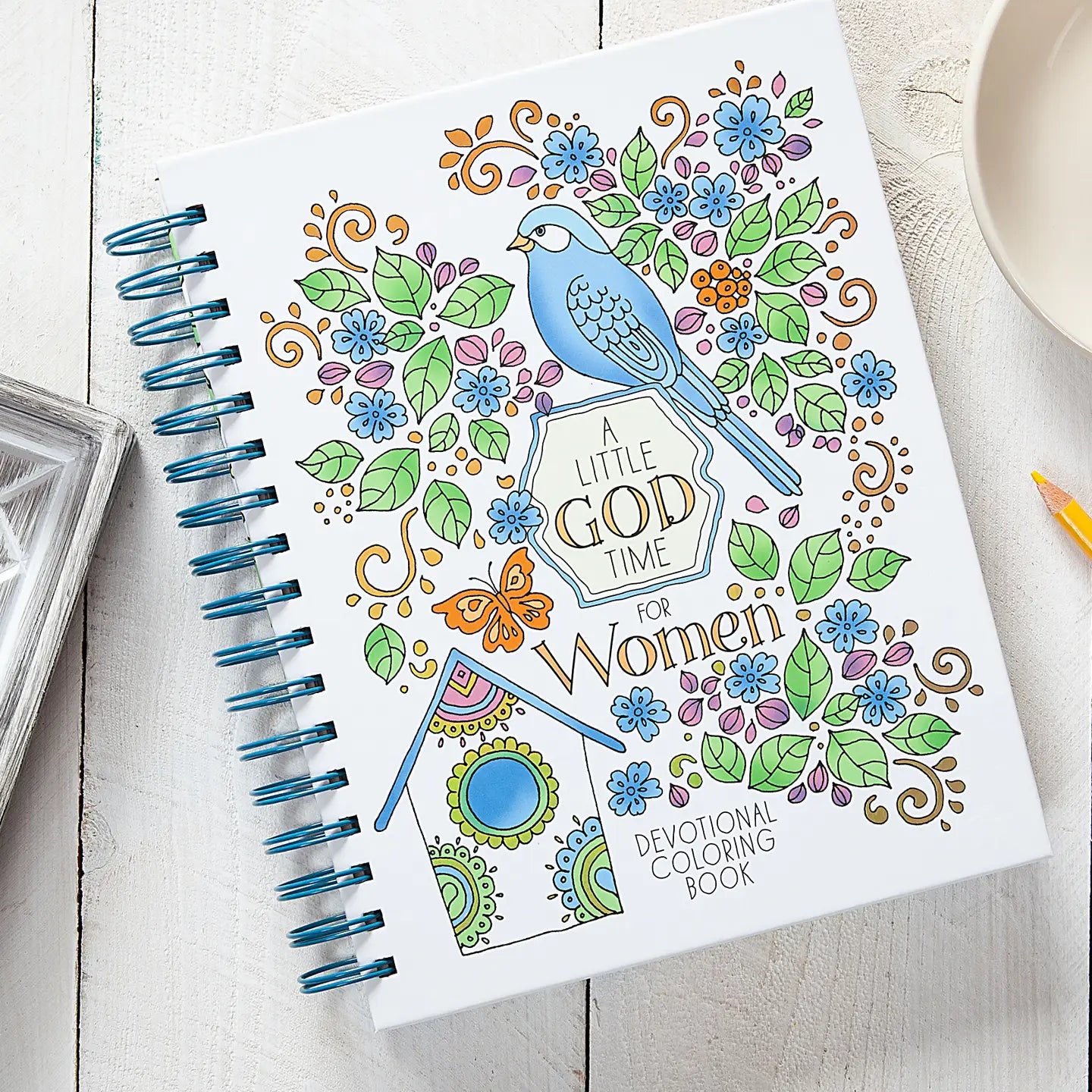 A Little God Time For Women (Devotional Coloring Book)