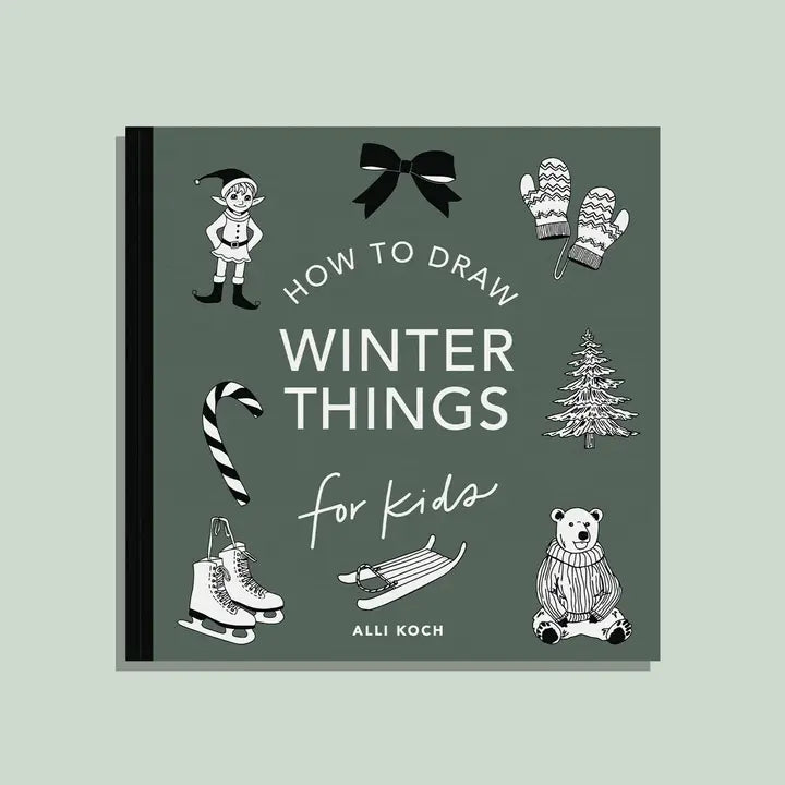 Winter Things: How To Draw Books For Kids