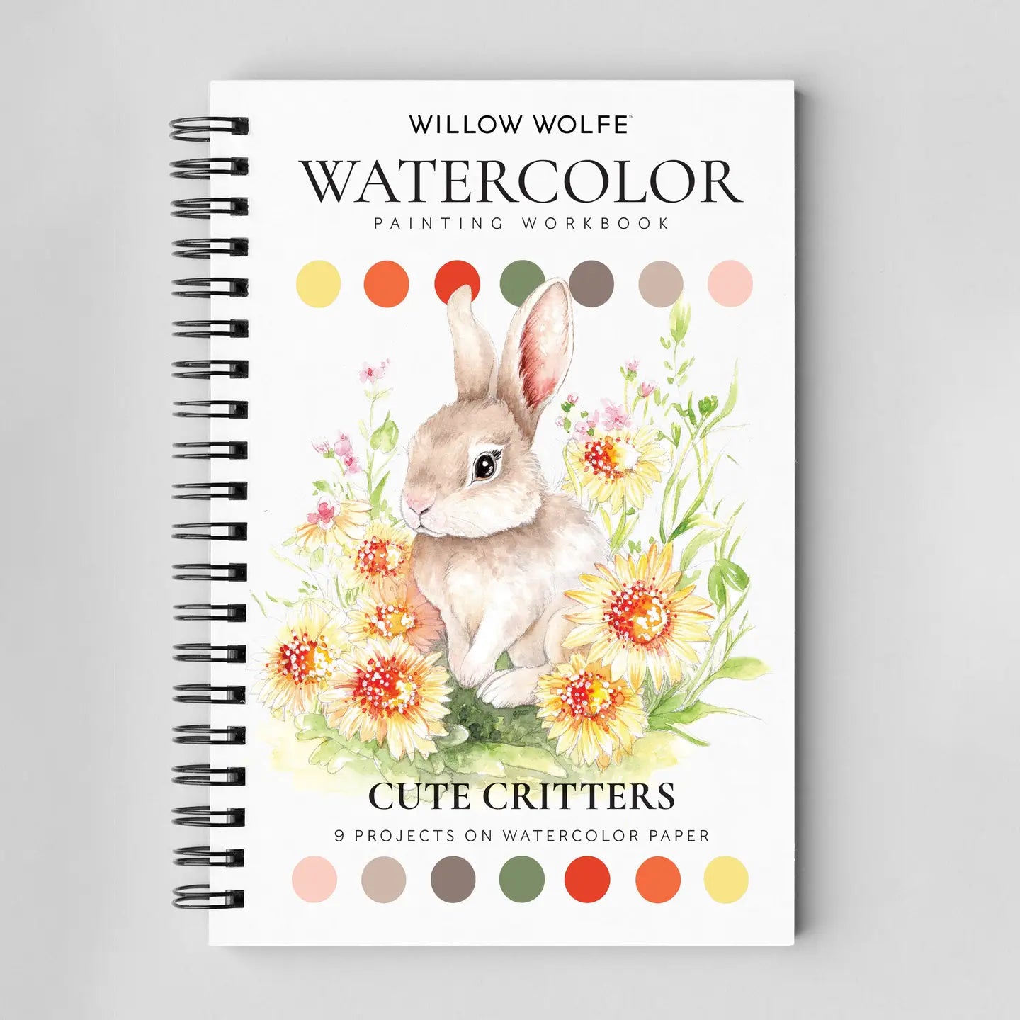 Cute Critters Watercolor Workbook
