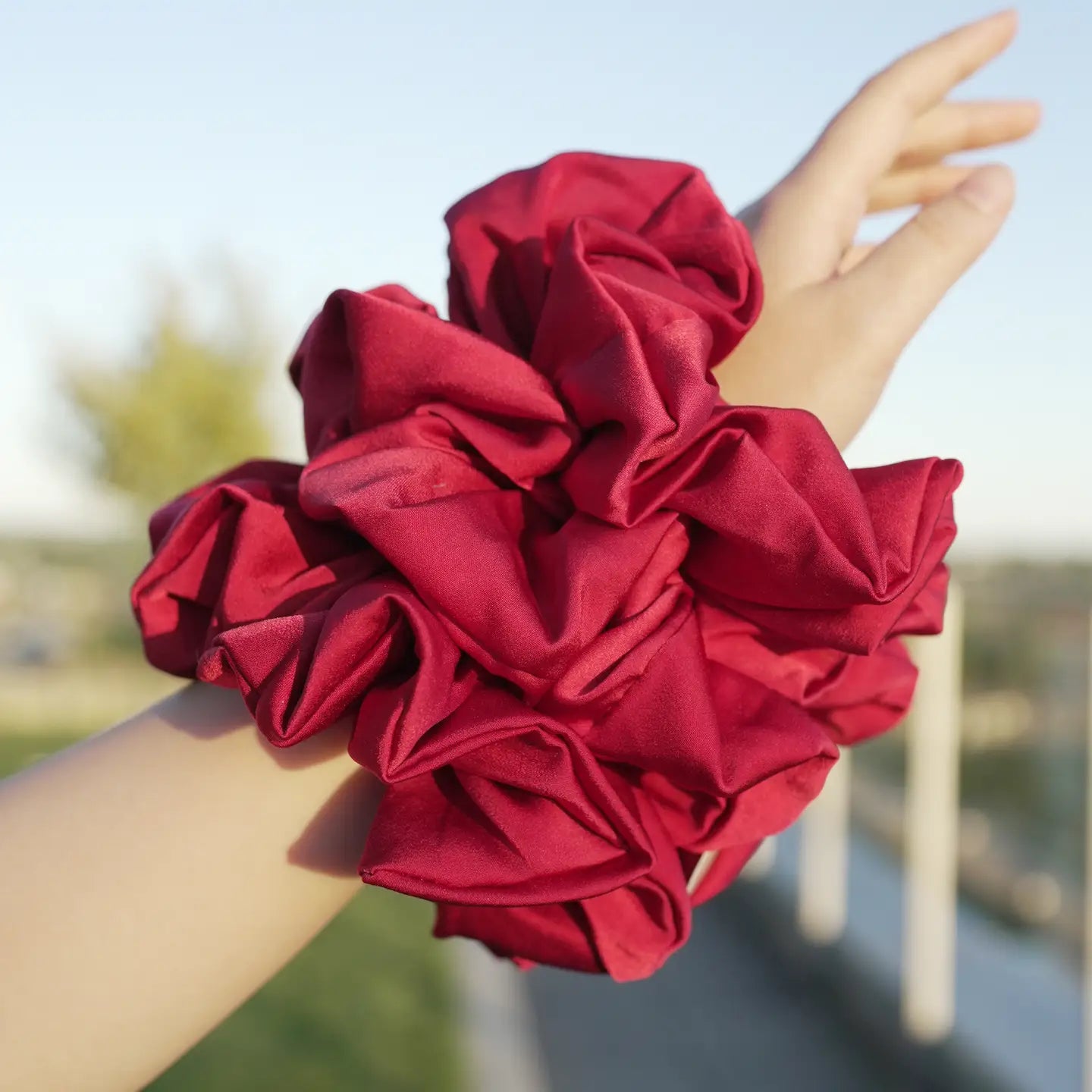 Silk Oversized Scrunchie