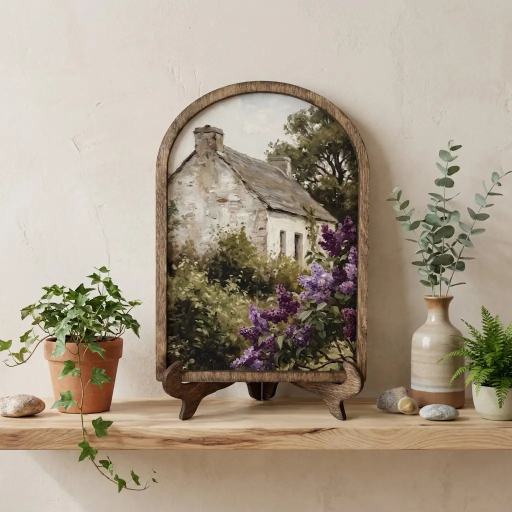 Cottage Amongst the Lilacs Arch Sign