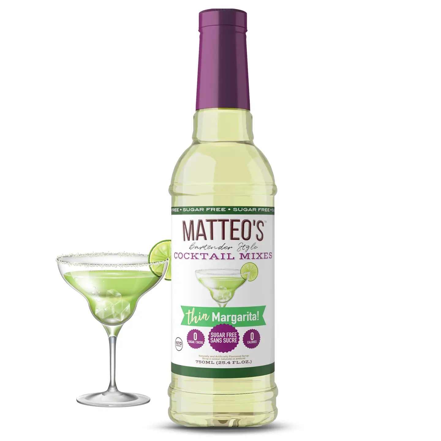 Matteos Sugar Free Cocktail Mixes