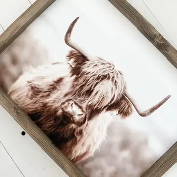 Highland Cow Print