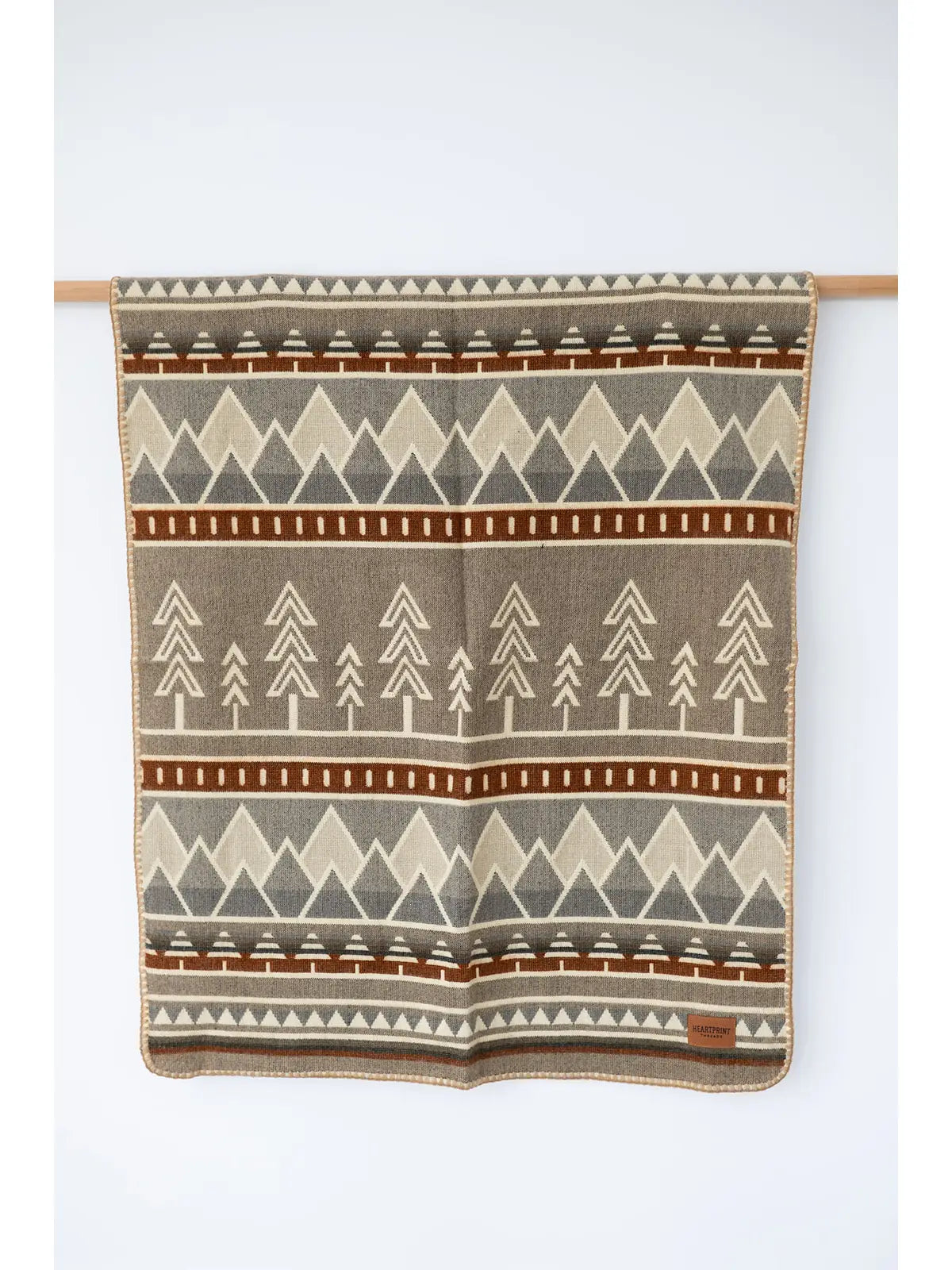 Tree Line Baby Blanket - Tiny Timber