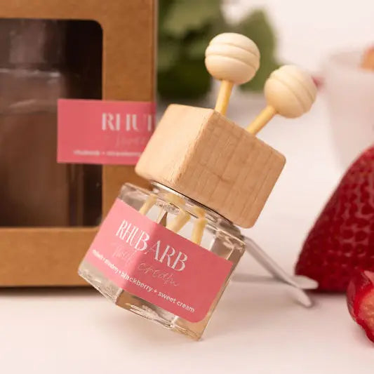 Rhubarb & Sweet Cream | Non Toxic Car Diffuser