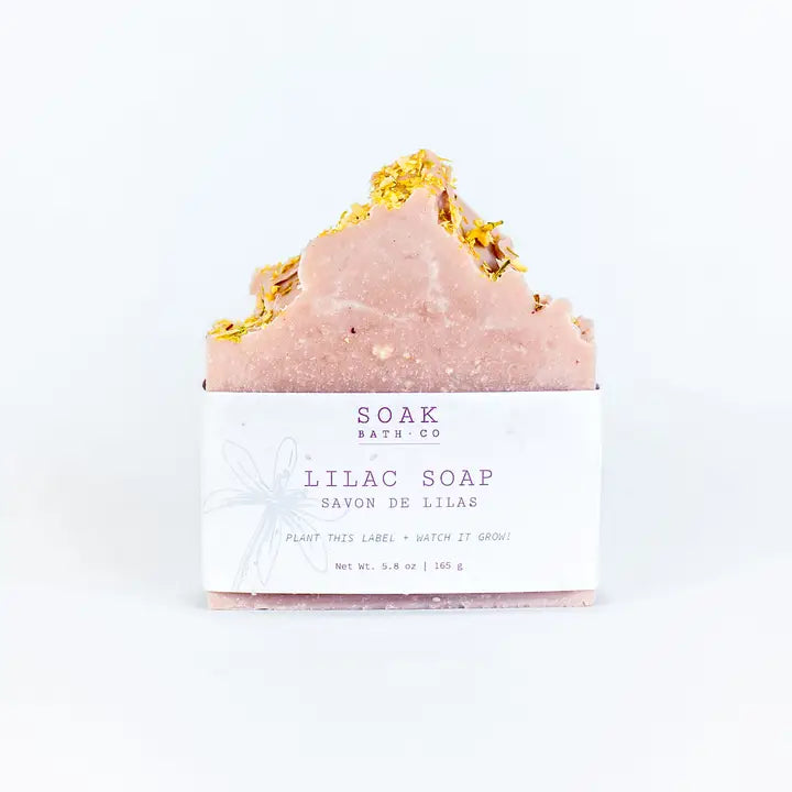 Bar Soap with Seed Paper Label