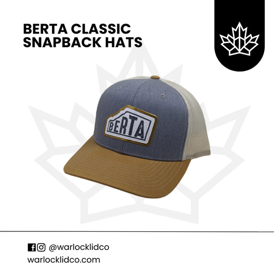 Berta Classic Snapback Adjustable Hat