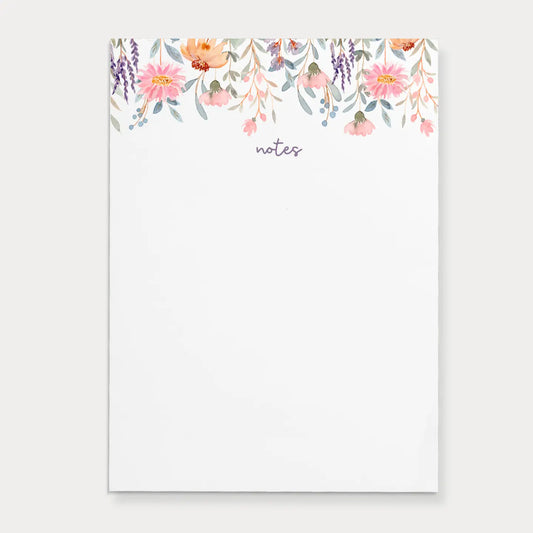 Floral Illustrated Notepad