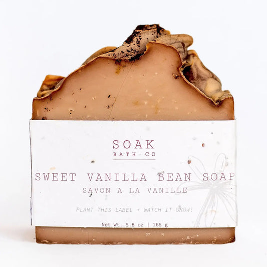 Sweet Vanilla Bean Soap Bar
