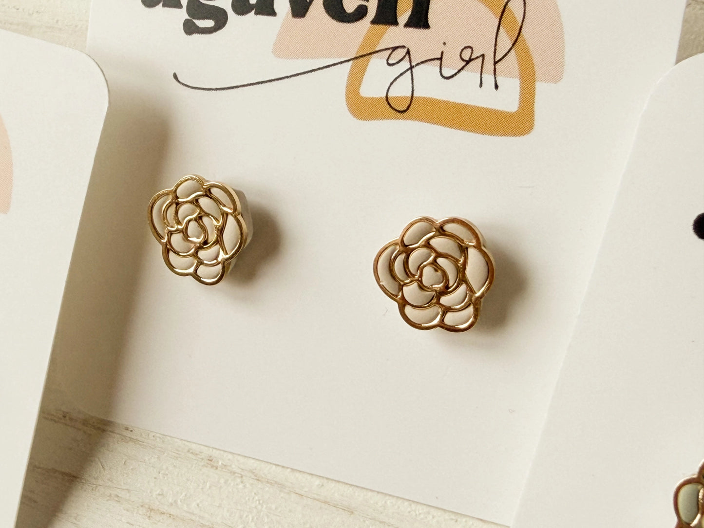 October Bloom Studs