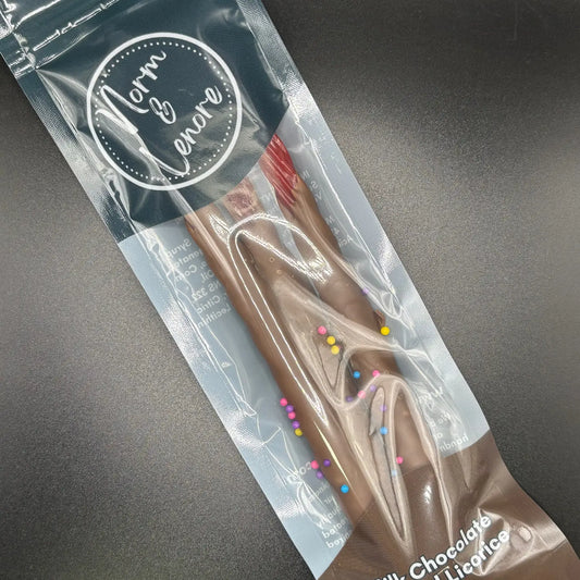 Milk Chocolate Dipped Licorice Twists