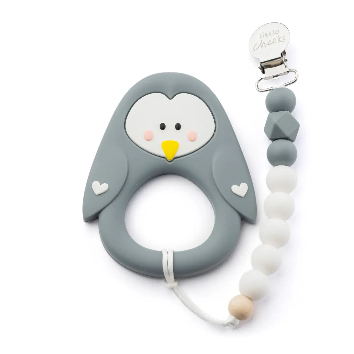 Penguin Teether and Clip