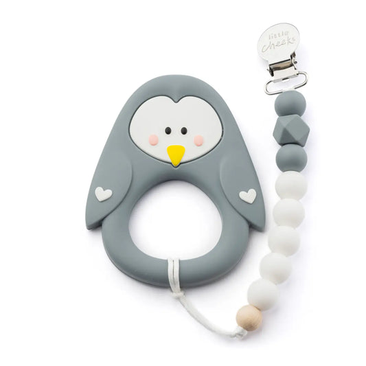Penguin Teether and Clip