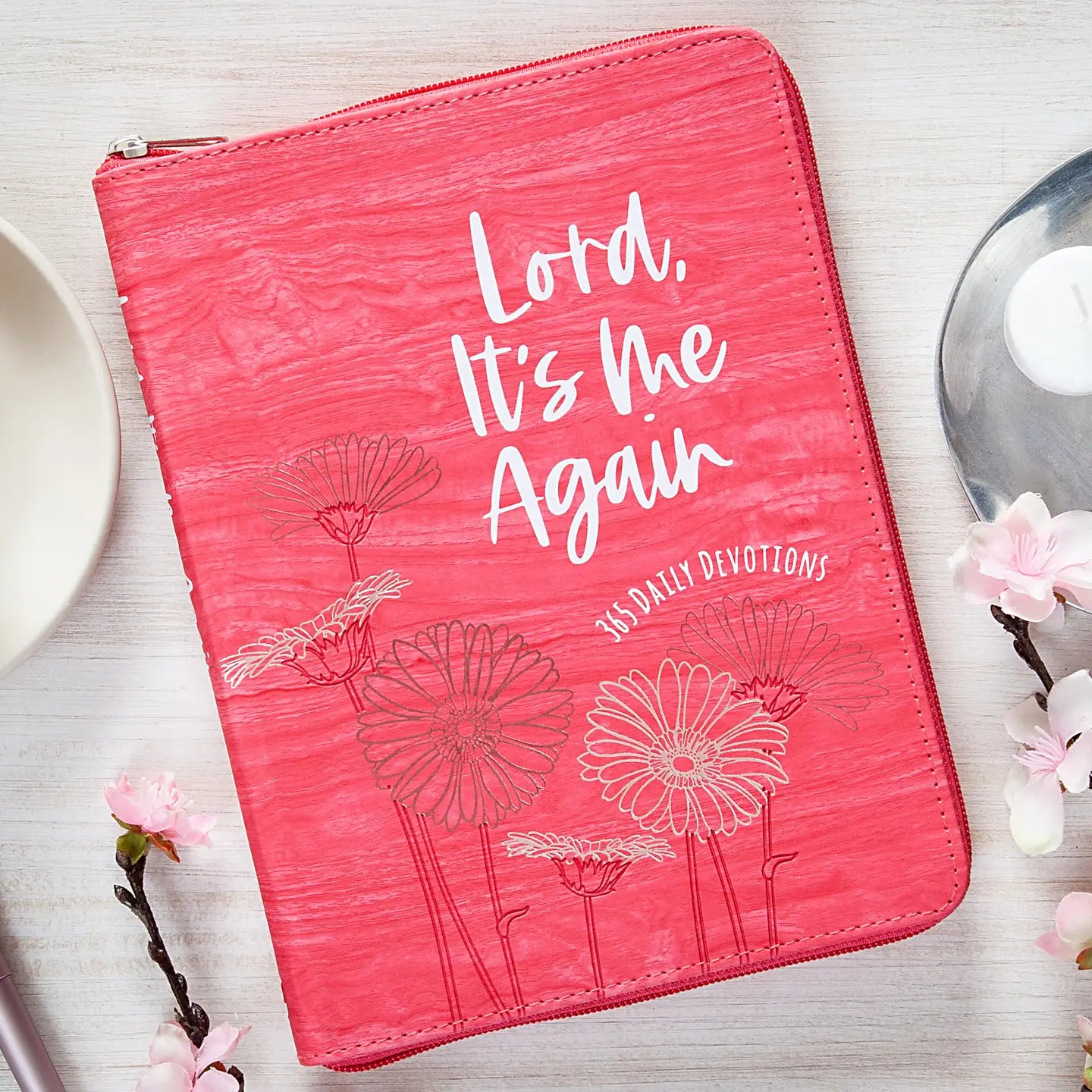 Lord, It's Me Again (Zippered Devotional)