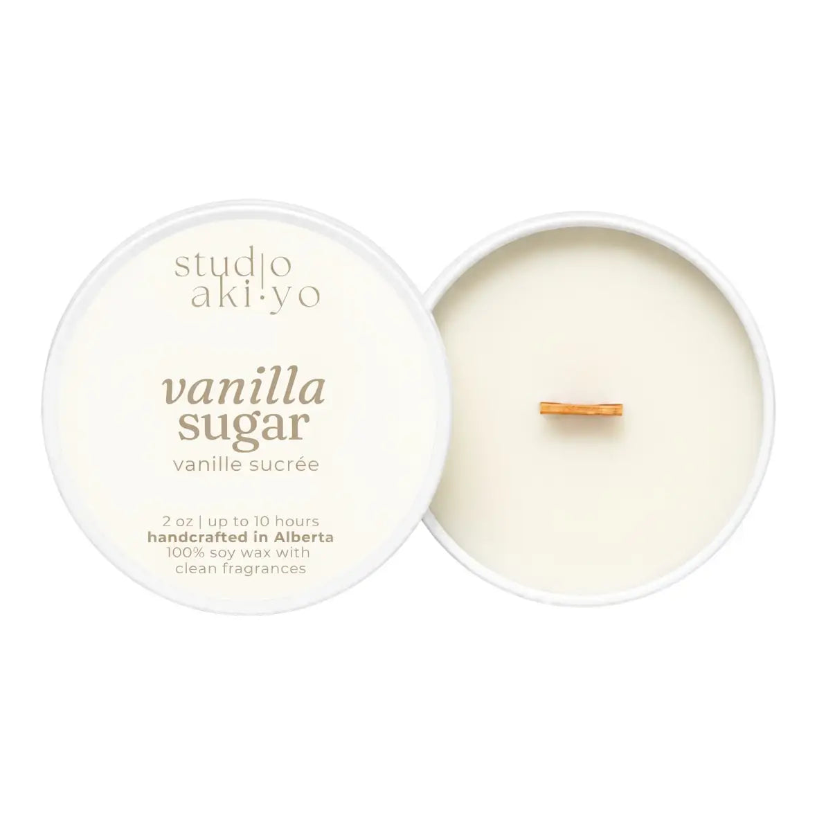 2oz Travel Tin Soy Wax Candle