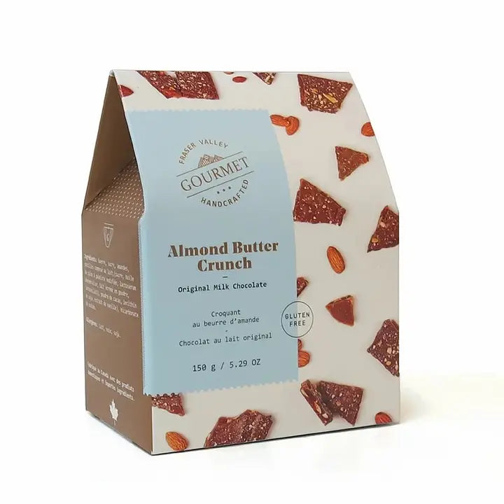 Milk Chocolate Almond Butter Crunch Toffee