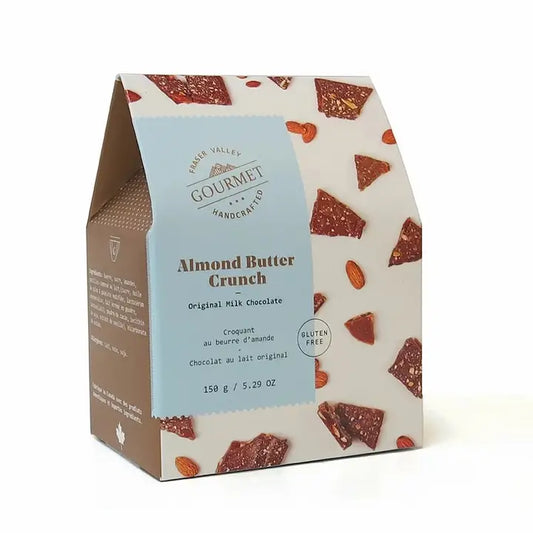 Milk Chocolate Almond Butter Crunch Toffee