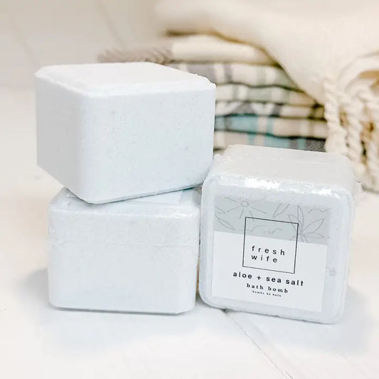Aloe & Sea Salt Bath Bomb