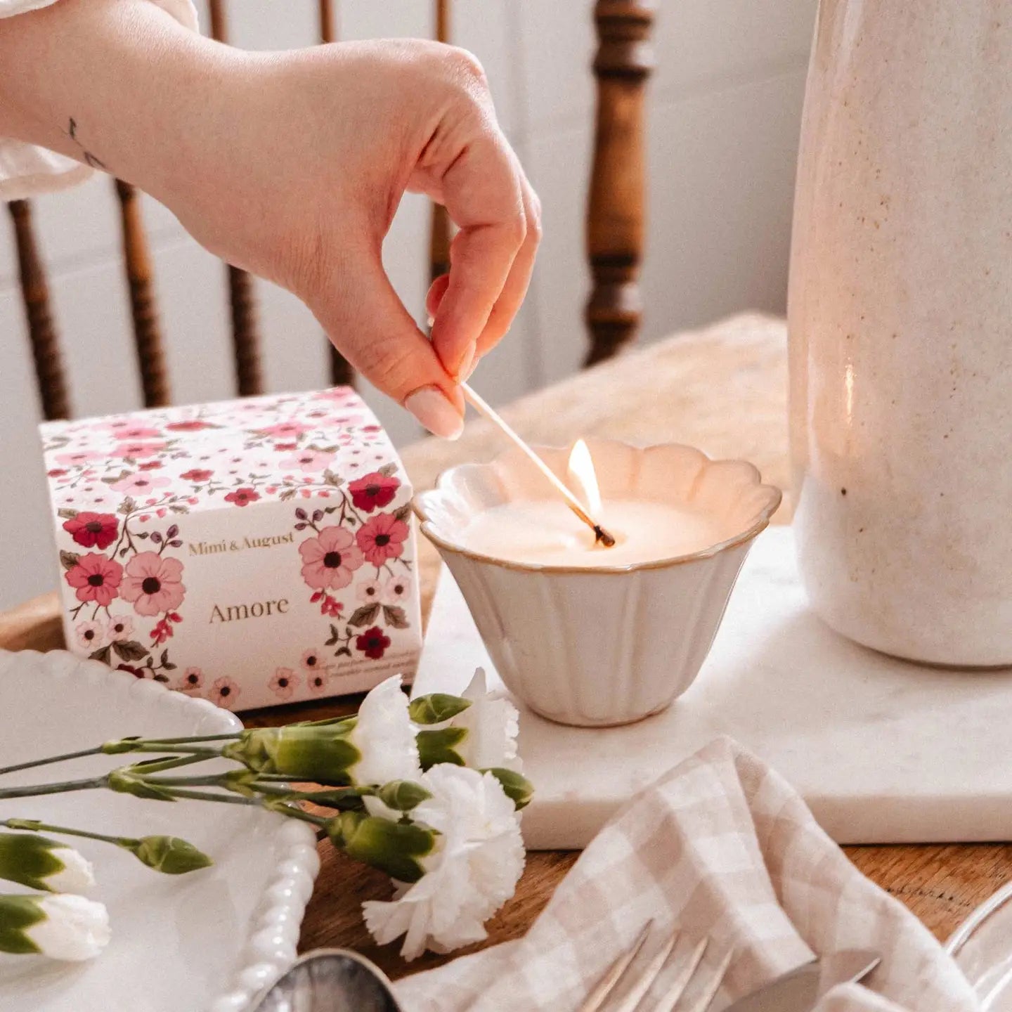 Amore Reusable Candle