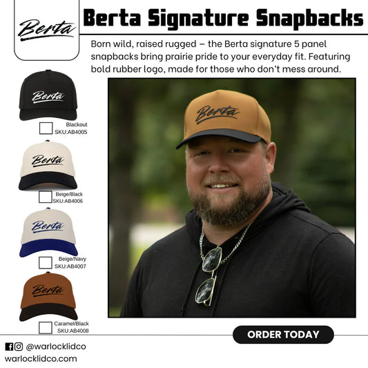 Berta Signature Snapback