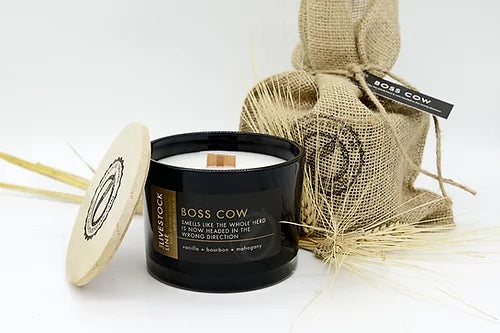 Boss Cow Candle
