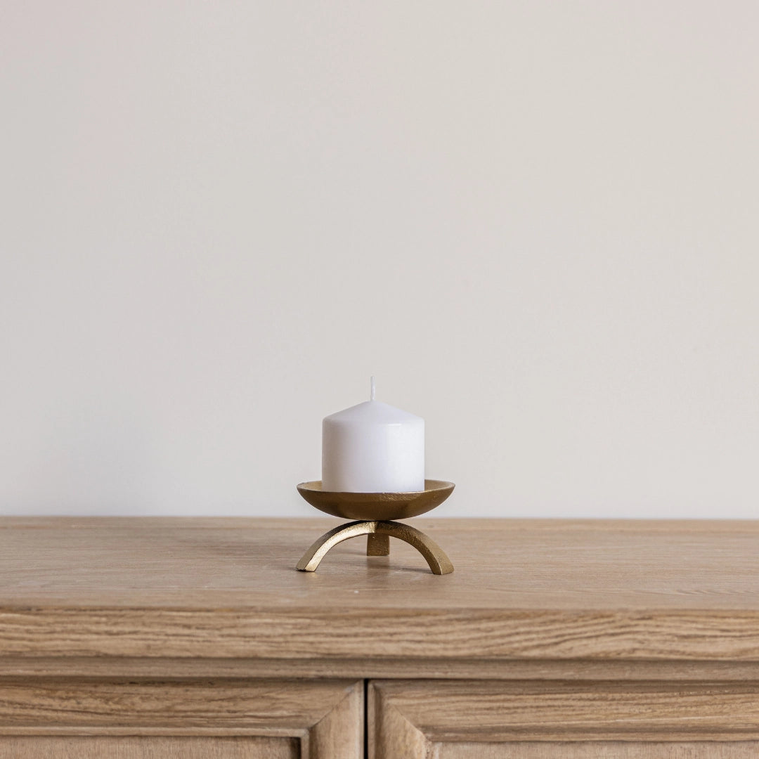 Tripod Pillar Candle Holder
