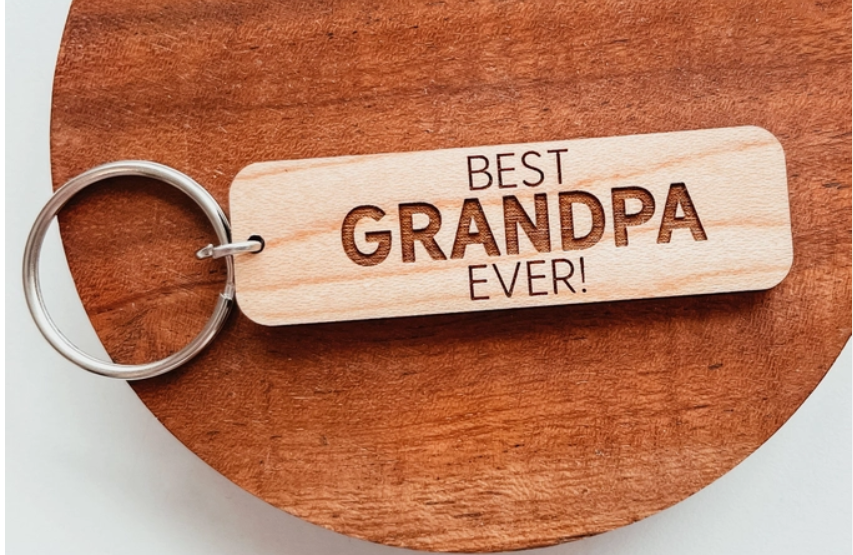 Best Grandpa Keychain