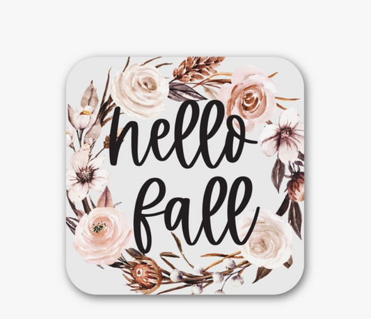 Hello Fall Magnet