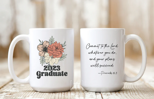 Graduation Scripture Mug