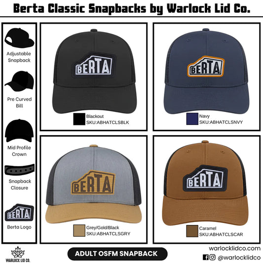 Berta Classic Snapback Hat