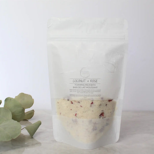 Coconut & Rose Foaming Bath Milk