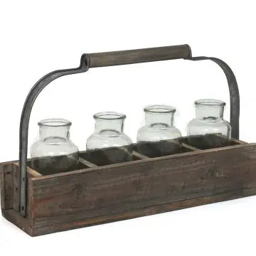 Handle Crate With Bottles