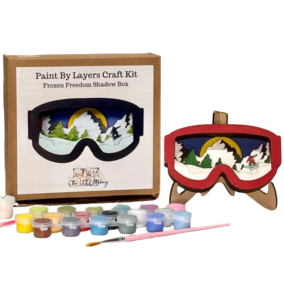 Frozen Freedom Shadow Box