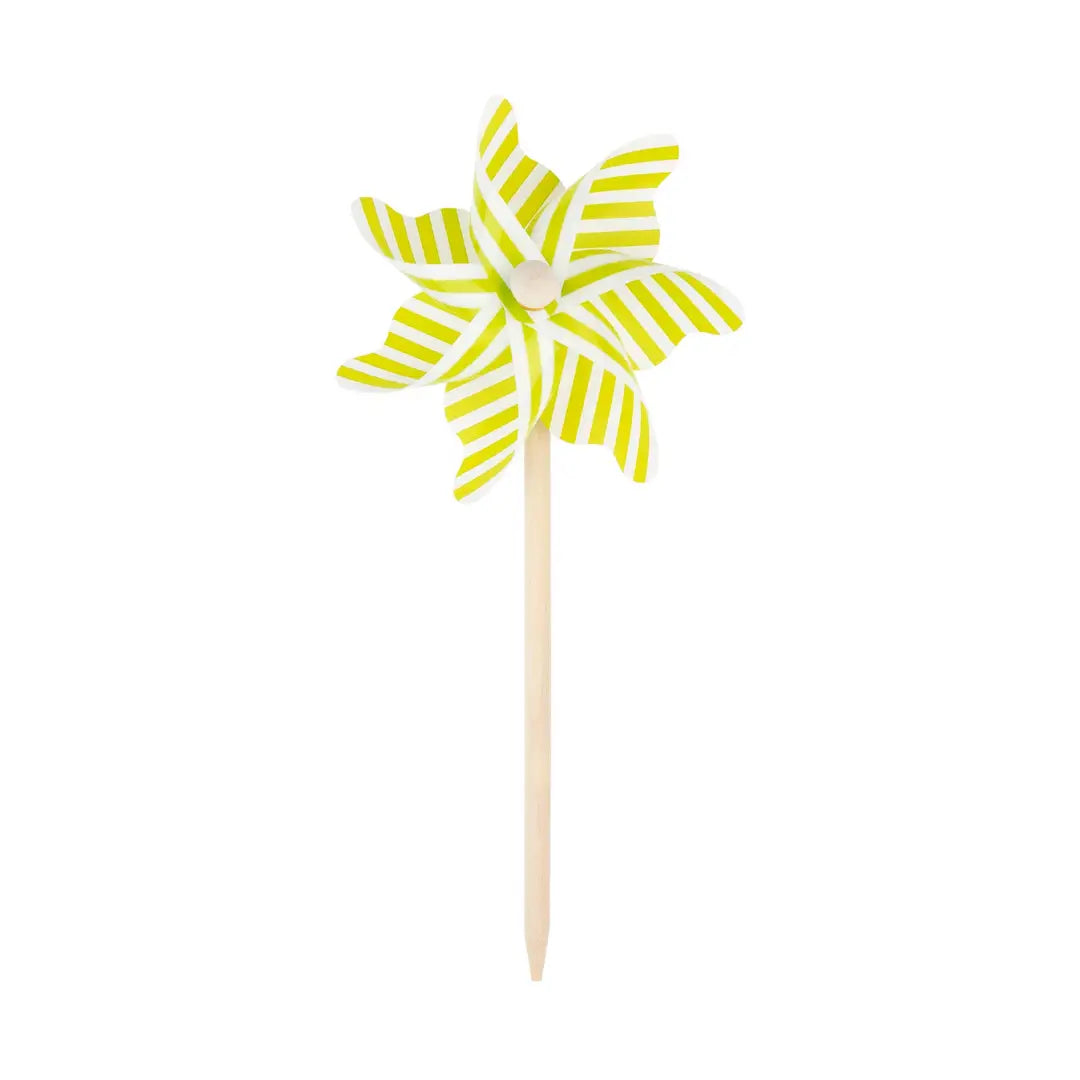 Green Stripe Pinwheel