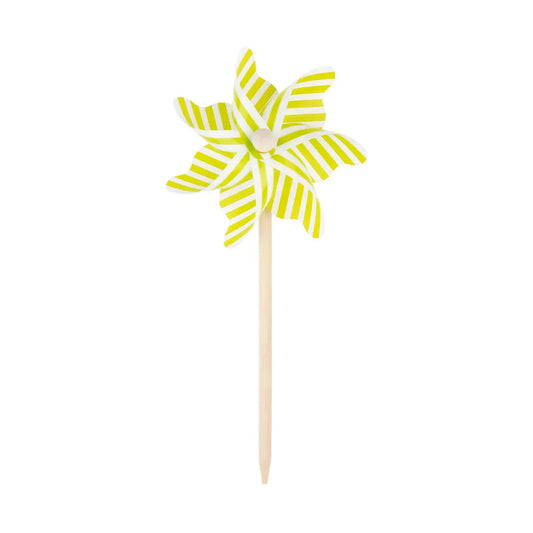 Green Stripe Pinwheel