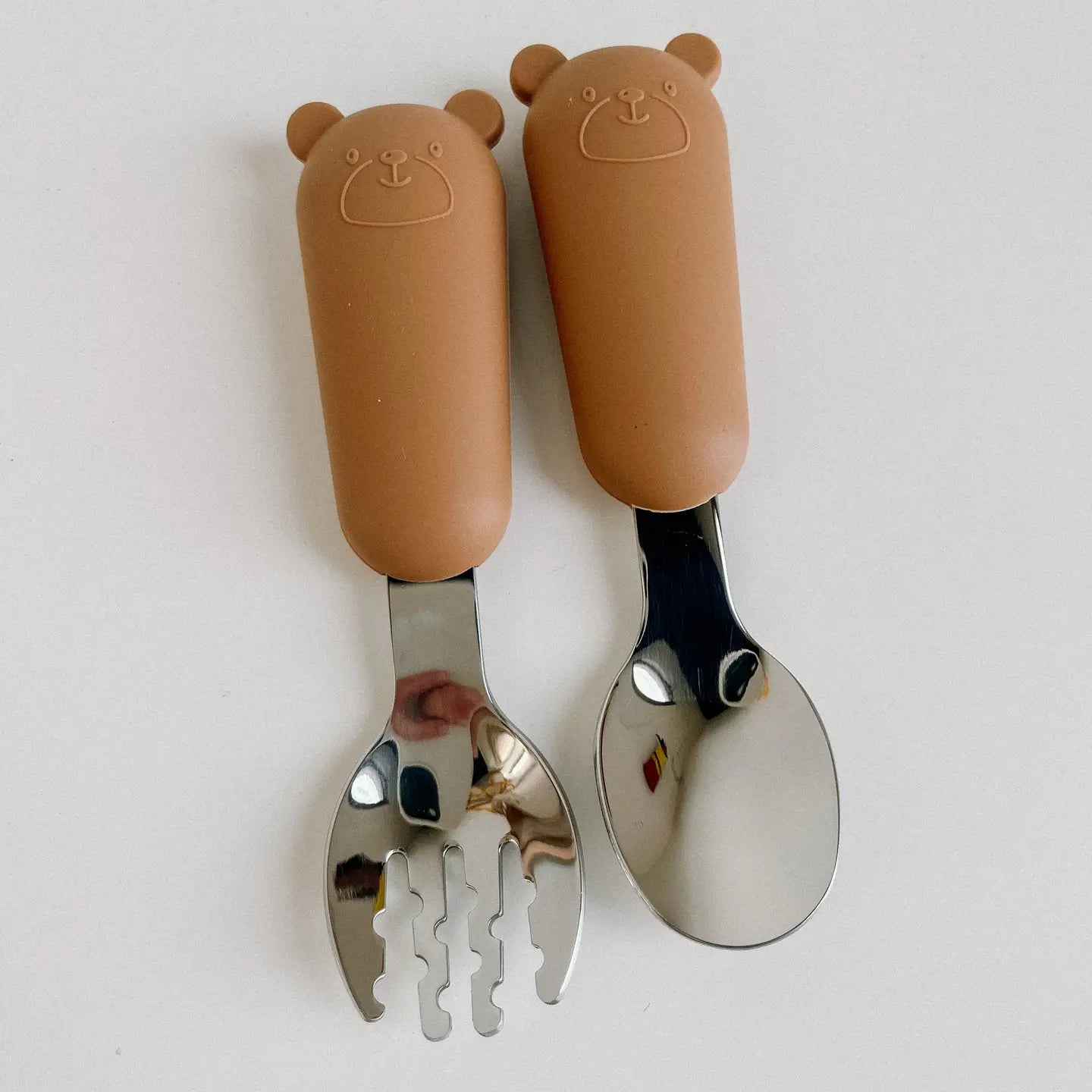 Silicone Fork and Spoon Set