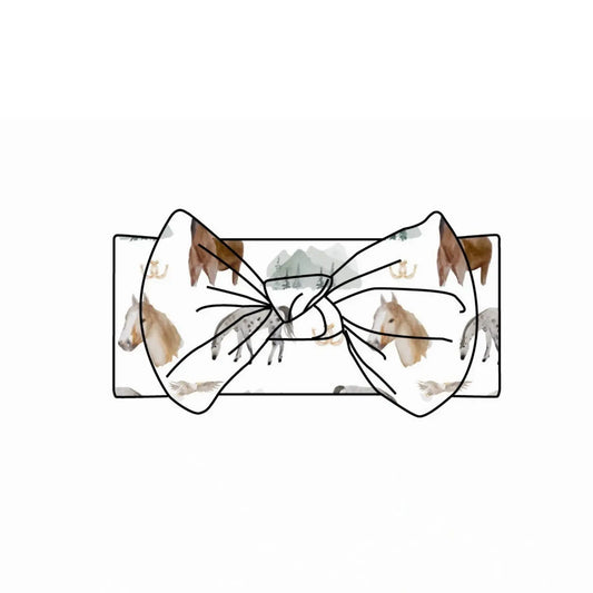 Mountain Trails-Headband Bow