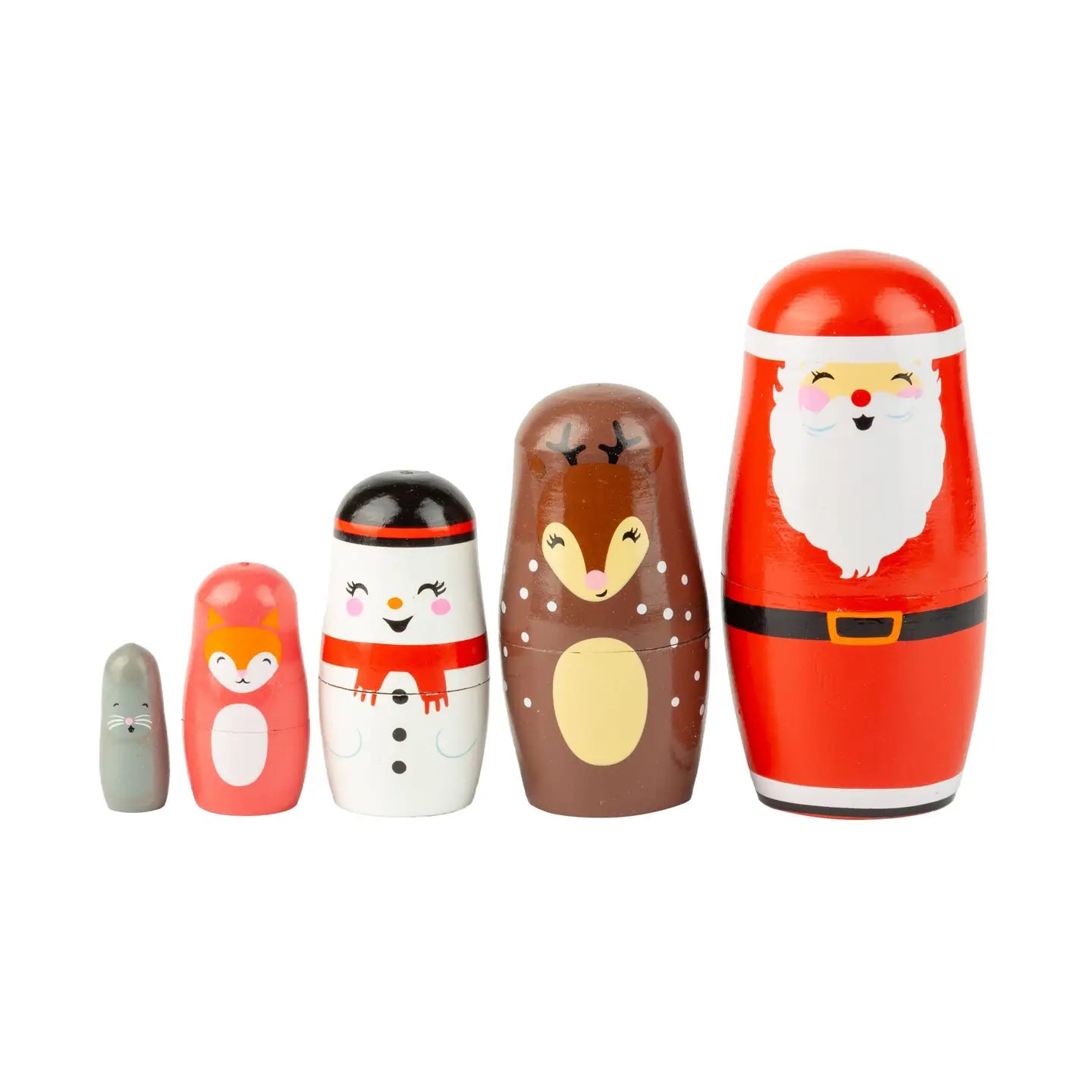 Holiday Nesting Dolls