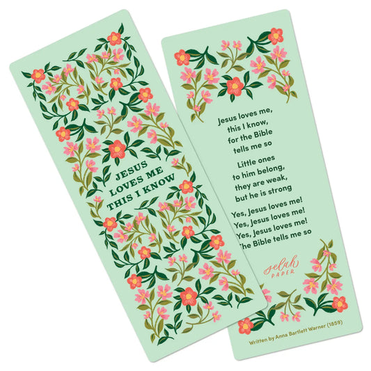 Jesus Loves Me Bookmark