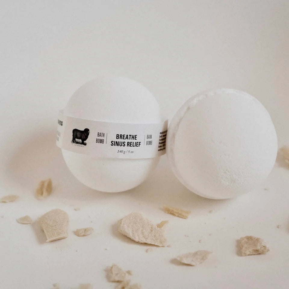 Breathe Sinus Relief Bath Bomb