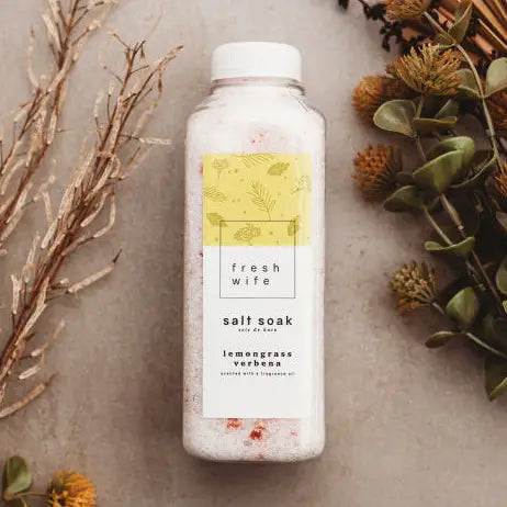 Lemongrass & Verbena Salt Soak
