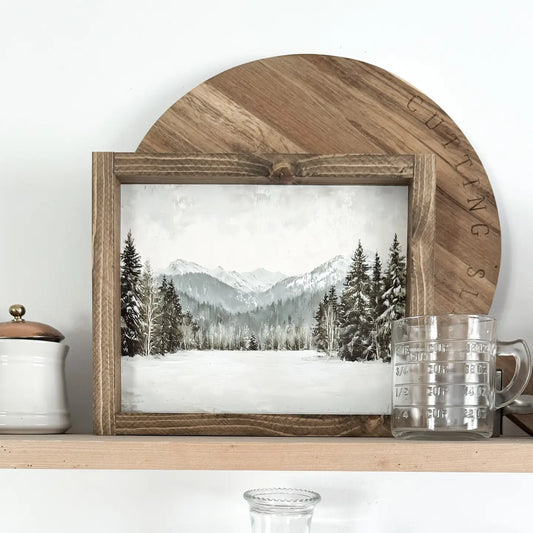 Mountain View Print