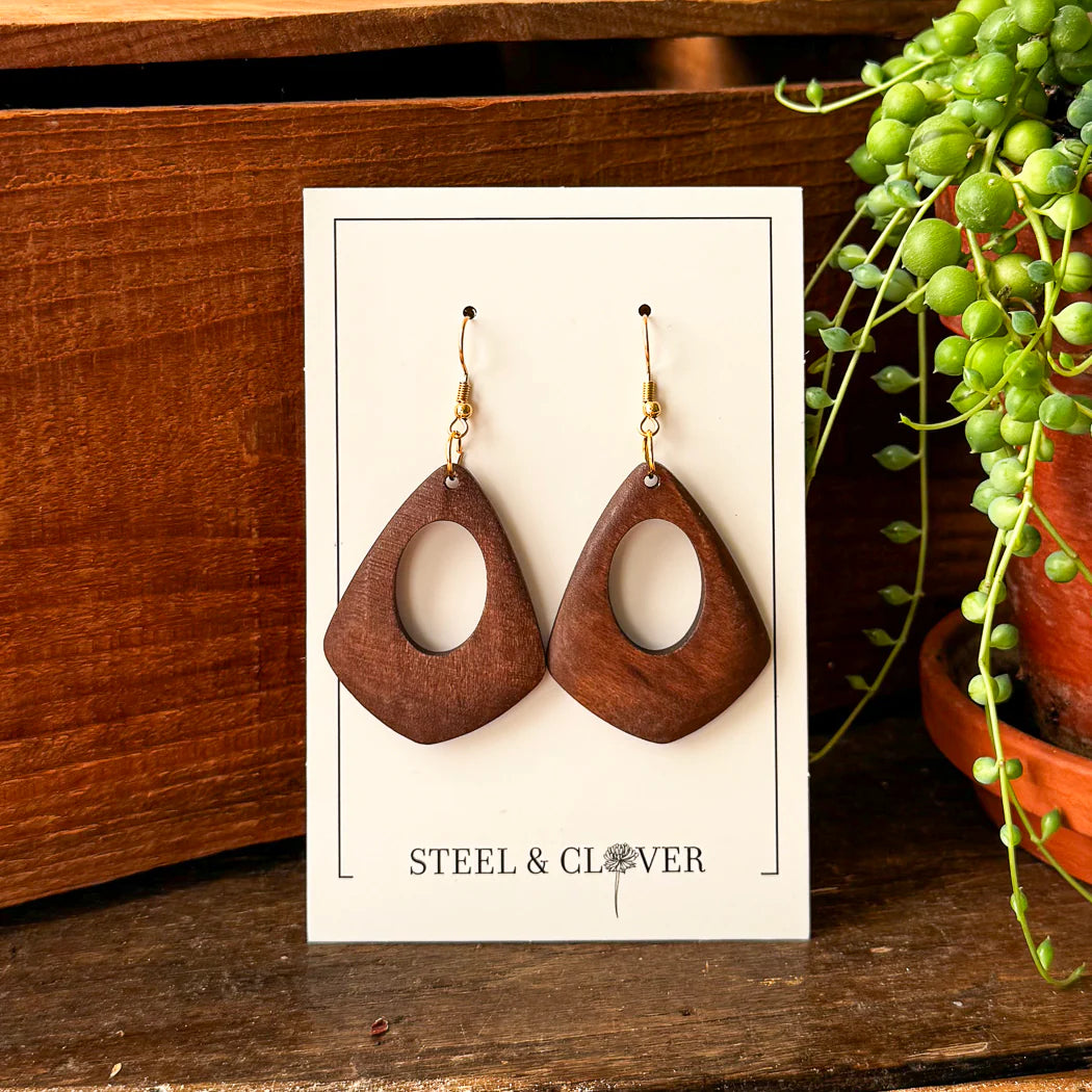 Musreau Wooden Earrings