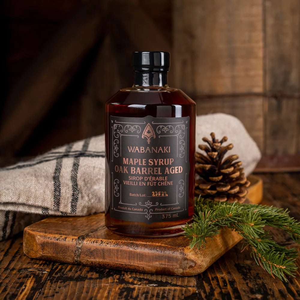 Oak Barrel Aged Maple Syrup