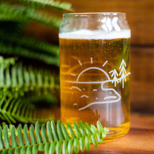 Outdoor Sunset Glass