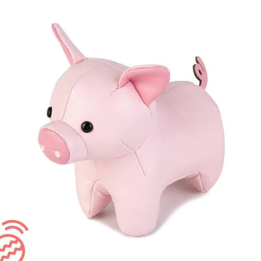 Pig Soft Toy Rattle